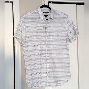 Banana Republic Cotton Camden Fit Lightweight Custom O78 Wash Shirt